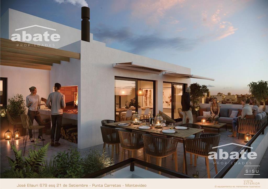 Venta apartamento monoambiente en Punta Carretas