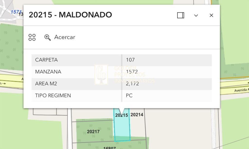 Terreno en venta Puta Ballena