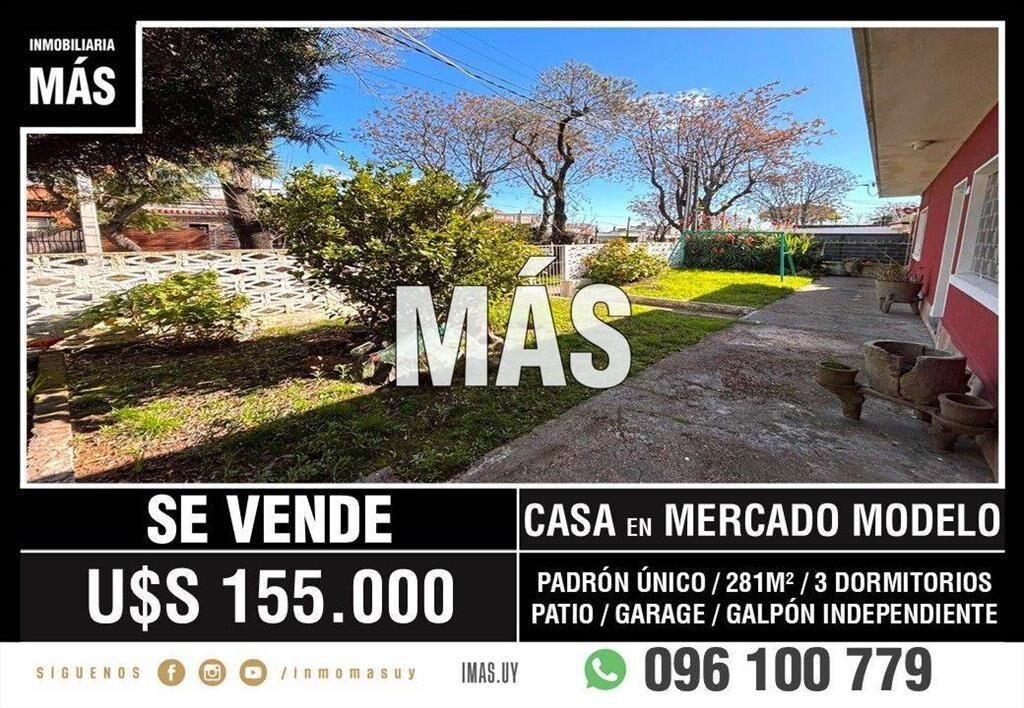 Casa + Galpón Venta La Blanqueada Montevideo iMas.uy MC...