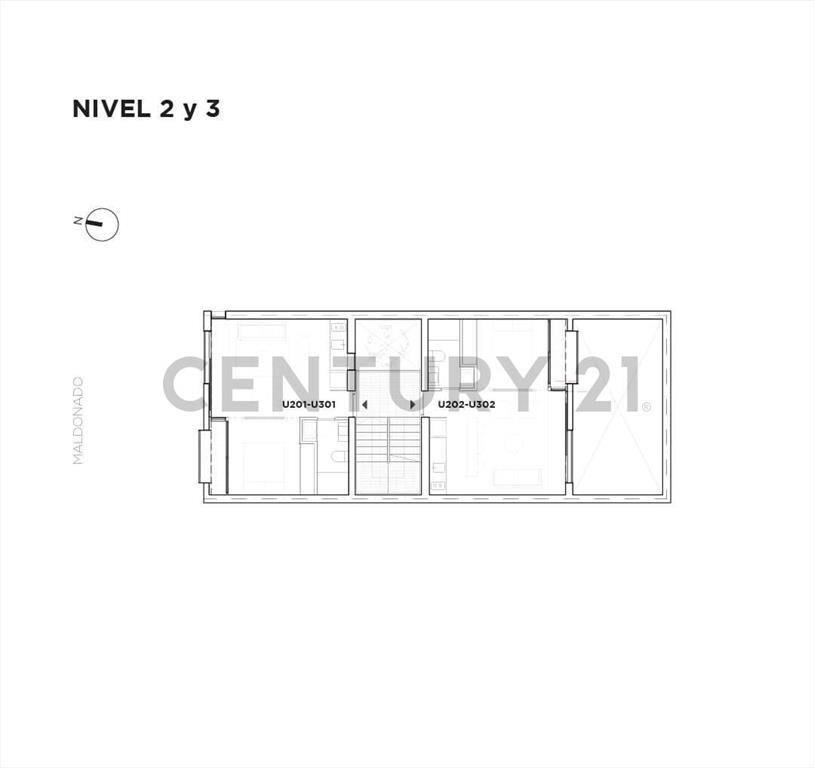 Venta A ESTRENAR Penthouse al frente 3er piso-1D-balcón-a...