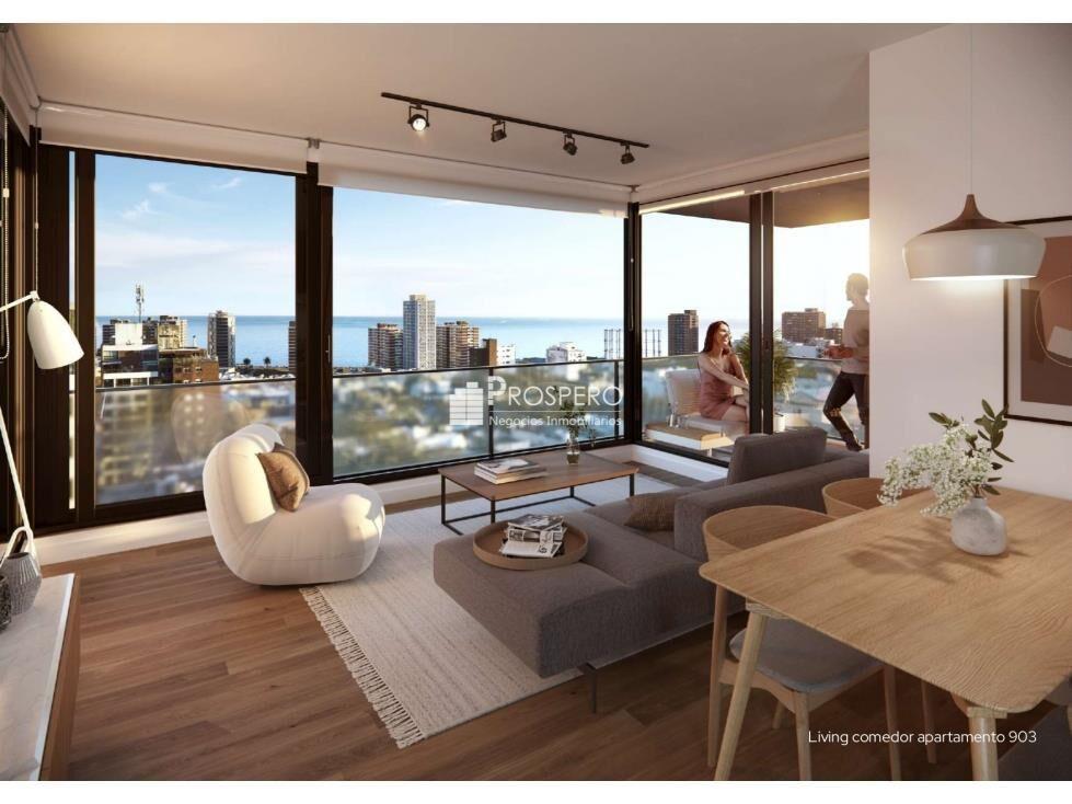 VA1915 venta apto 1 dorm MET CITY Centro