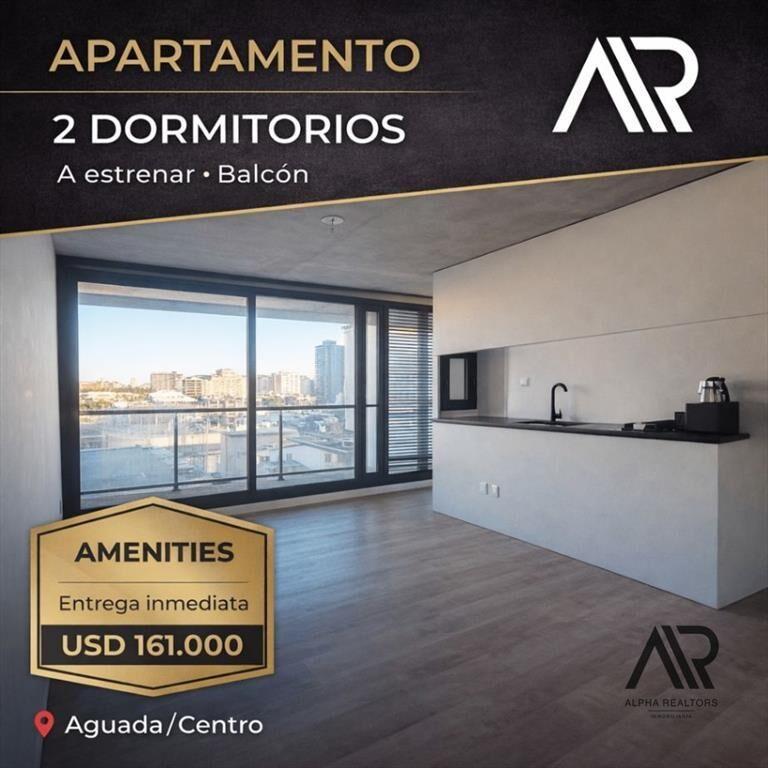 Apartamento en venta en Aguada 2 dorm. A Estrenar!!