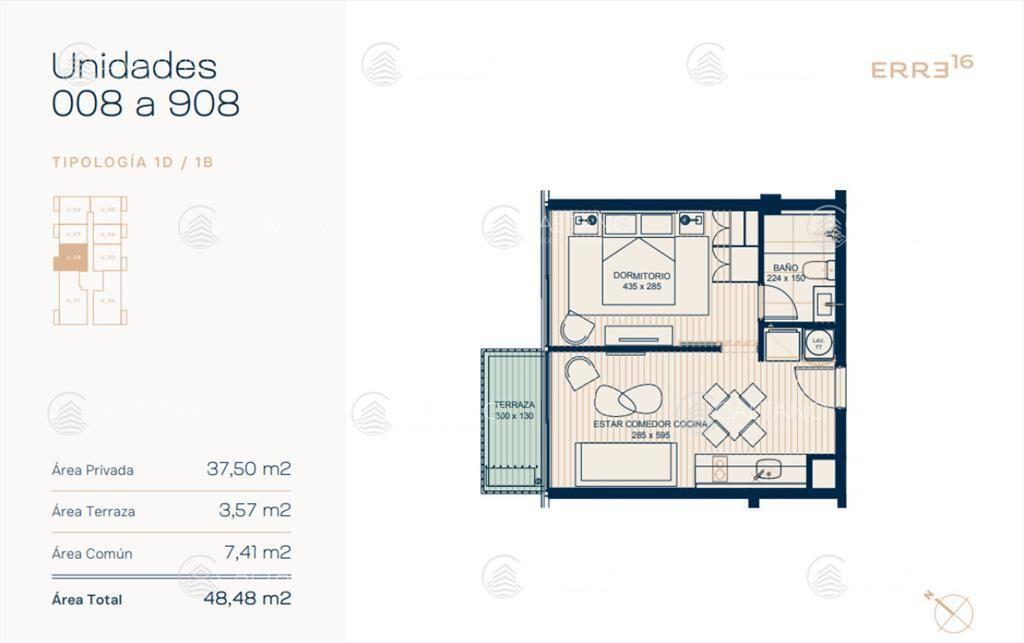 Venta apartamento 1 dormitorio, Roosevelt - Punta