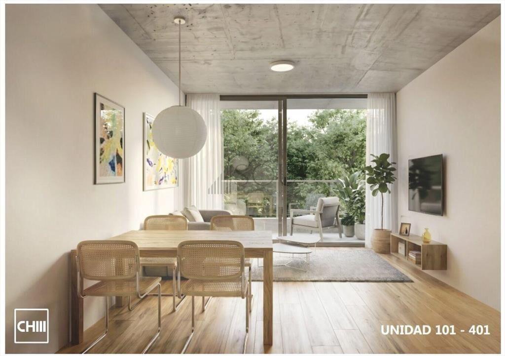 Venta Apartamento 1 dormitorio con terraza en Pocitos