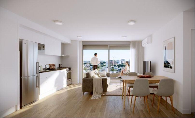 primer piso con patio, 2 dormitorios estrene set. 2025