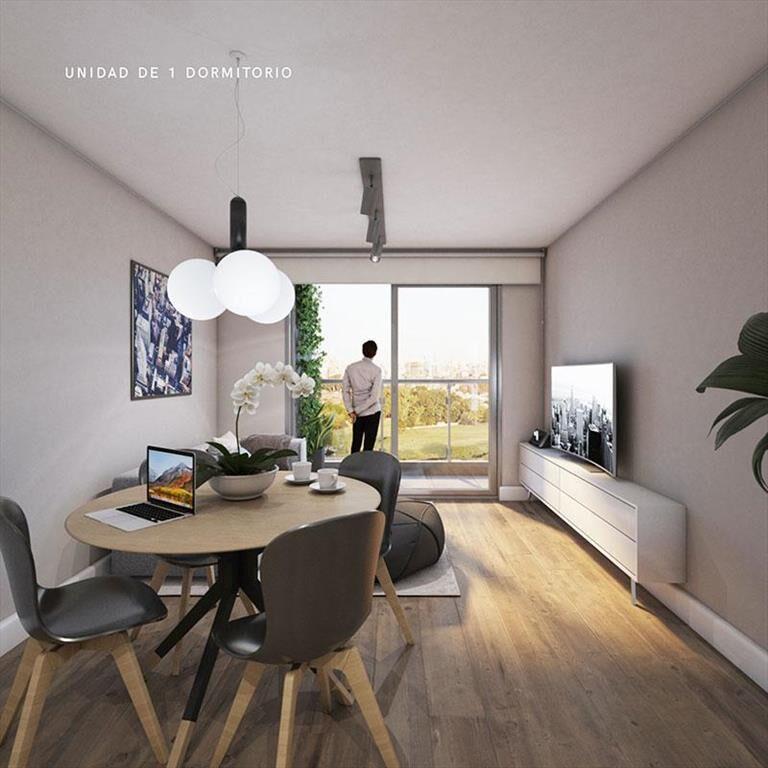 Venta apartamento a estrenar-1 dormitorio y terraza . Tres