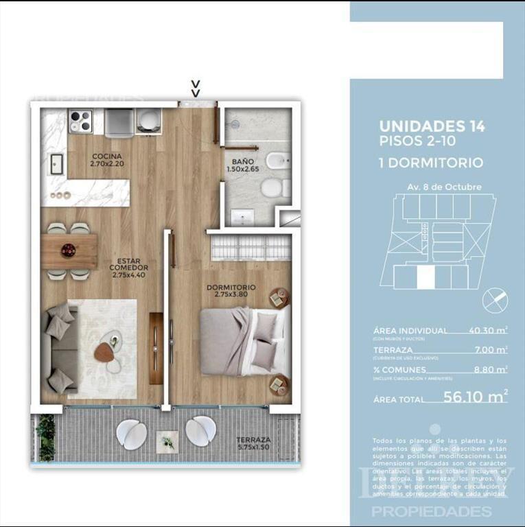 Venta Apartamento - La Blanqueada DELREY PROPIEDADES