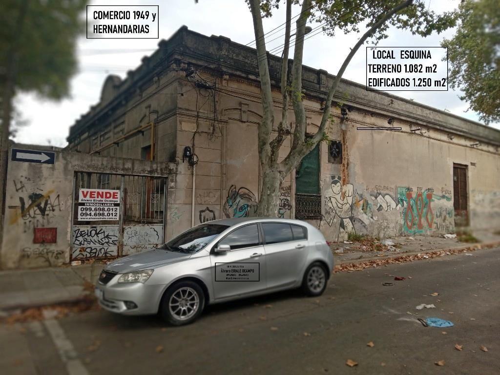 * ZONA A N V ESQUINA 1.082m2 Comercio y Hernandarias
