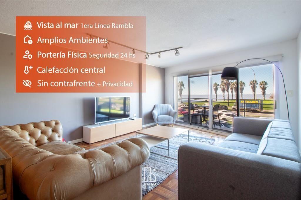 Venta Apartamento Rambla Punta Carretas - 3 dorm + Serv