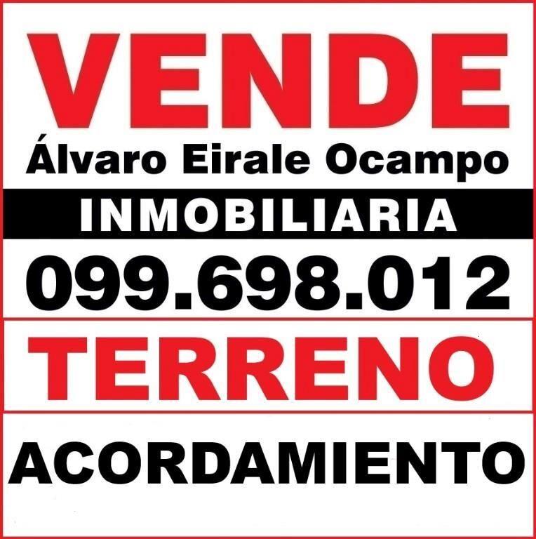 * RAMBLA MALVIN: 25. x 70.= 1.900 m2 ACORDAMIENTO