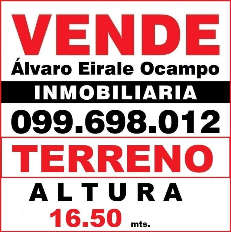 * ZONA A N V 3 CRUCES - CORDON TERRENO 1.200 m2
