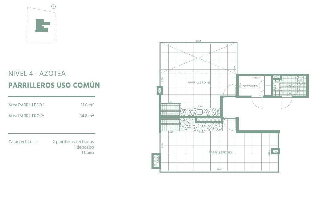 Malvín: Apartamento de 1 Dormitorio con Patio en Pozo