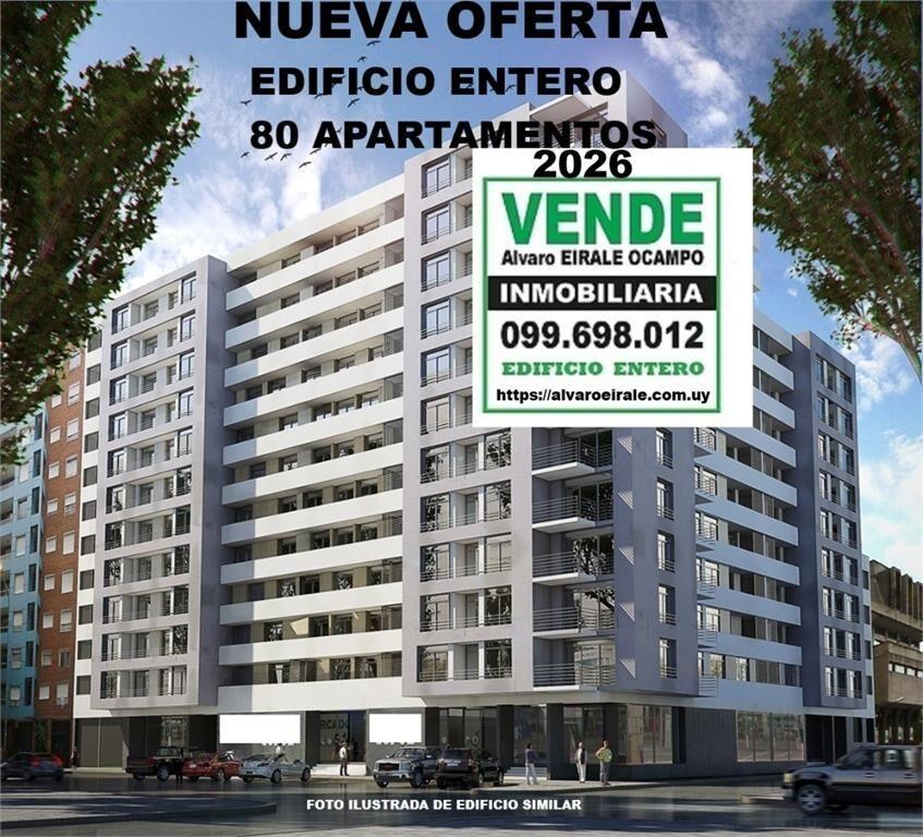 * EDIFICIO 80 APARTAMENTOS CON PARKING IMPECABLE