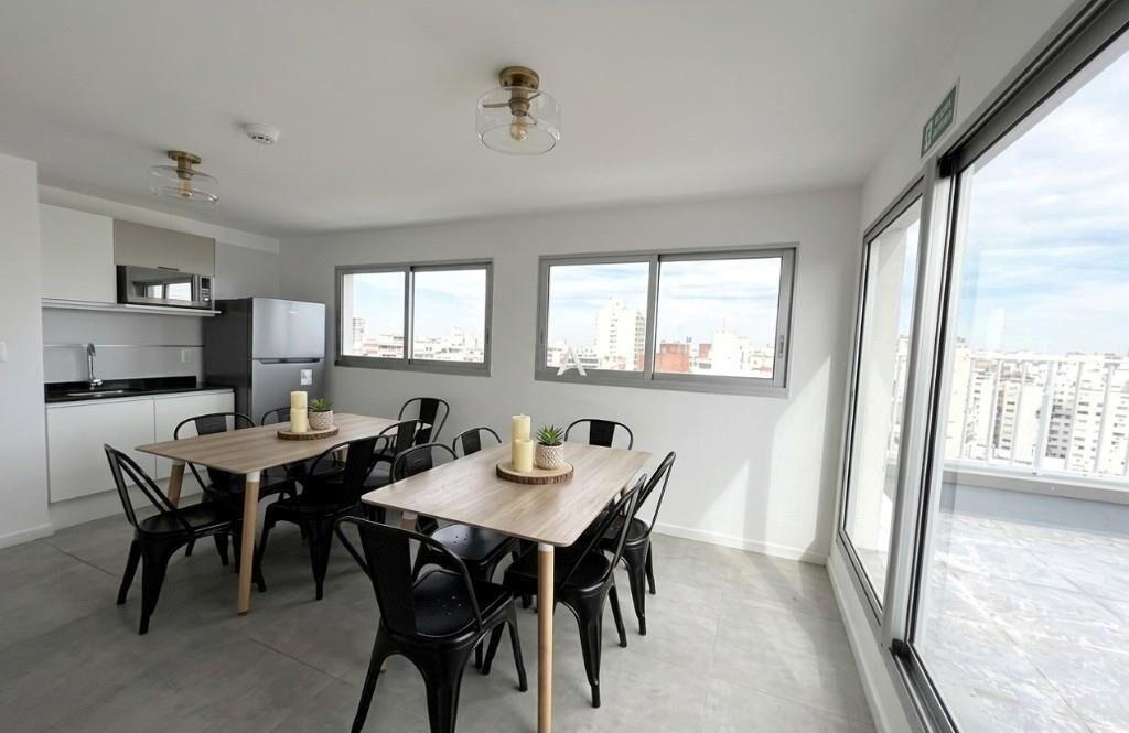 APARTAMENTO AMUEBLADO DE 1 DORMITORIO CON GARAJE