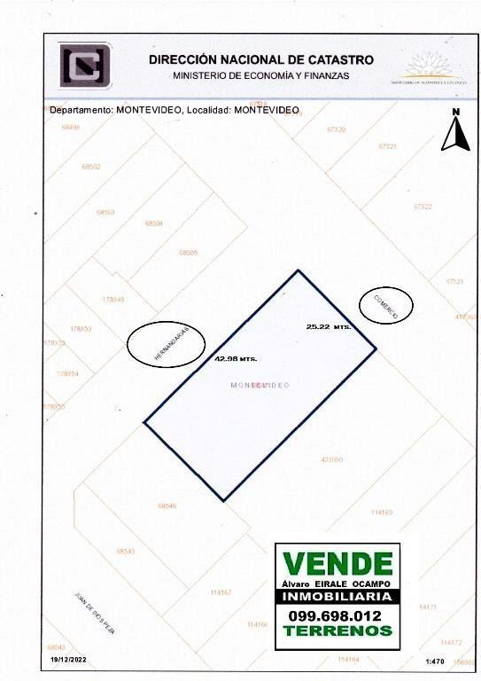 * ZONA A N V ESQUINA 1.082m2 Comercio y Hernandarias