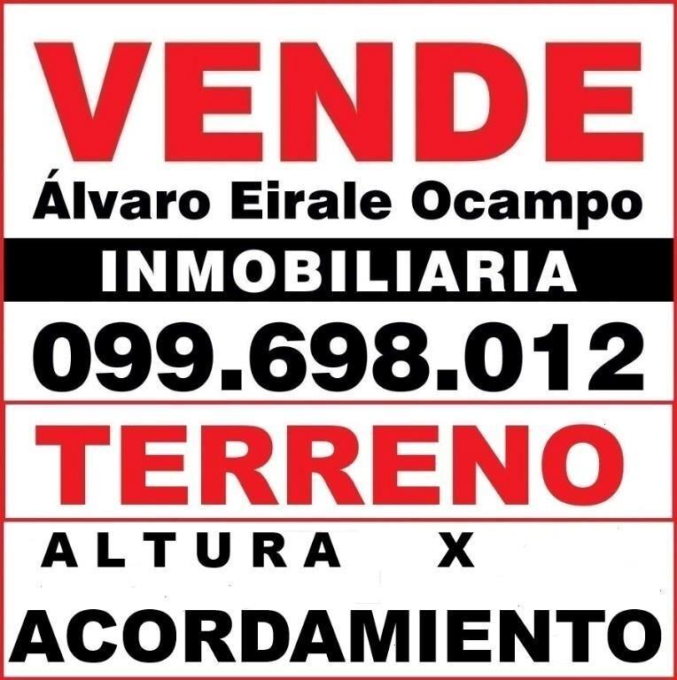 * ZONA A N V CORDÒN SUR 11.X 29.= 333 m2 Alt. 27 mts.