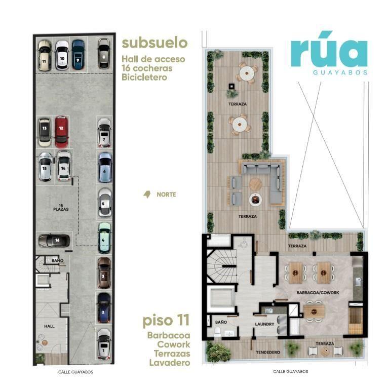 Rúa Guayabos | Apartamento nuevo en venta 2 dormitorios