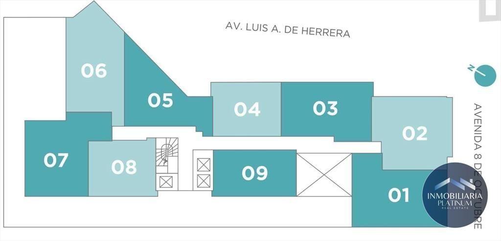 Apartamento en venta 2 Dormitorios, Av. 8 de octubre y L...