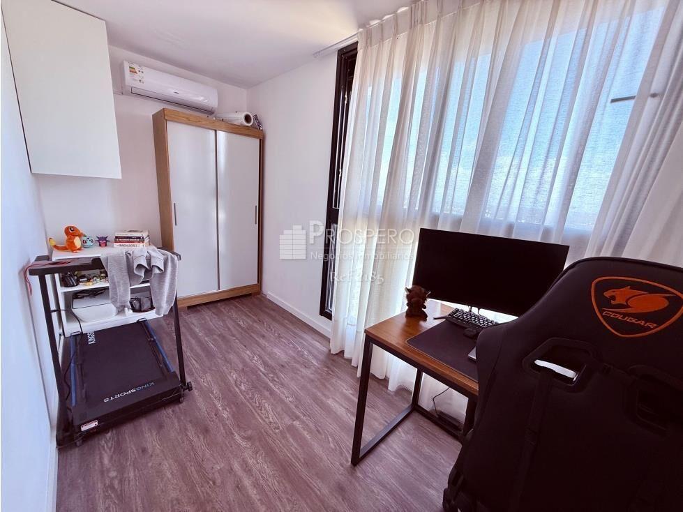 2185/2 venta apto 3 dorm Tres cruces parrillero garaje C/ren