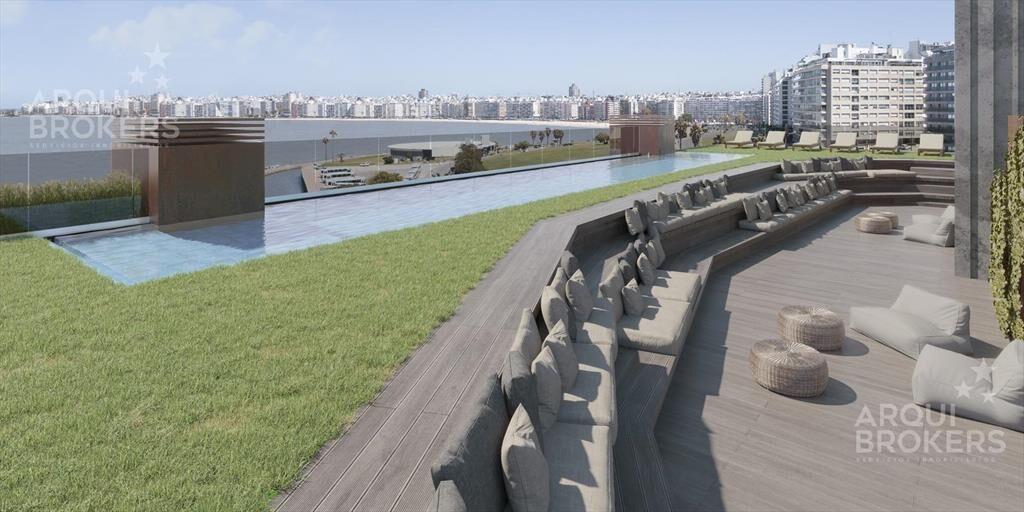 Apartamento de un dormitorio en venta en Pocitos - 402