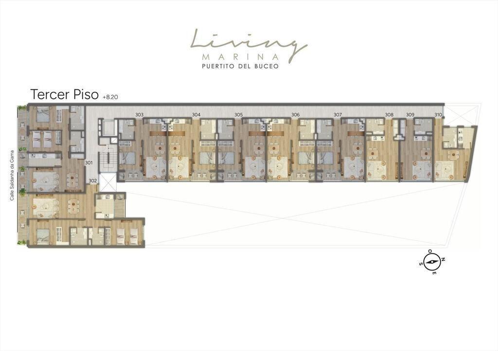 Venta de apartamento de 1 dormitorio en Puertito del Buceo