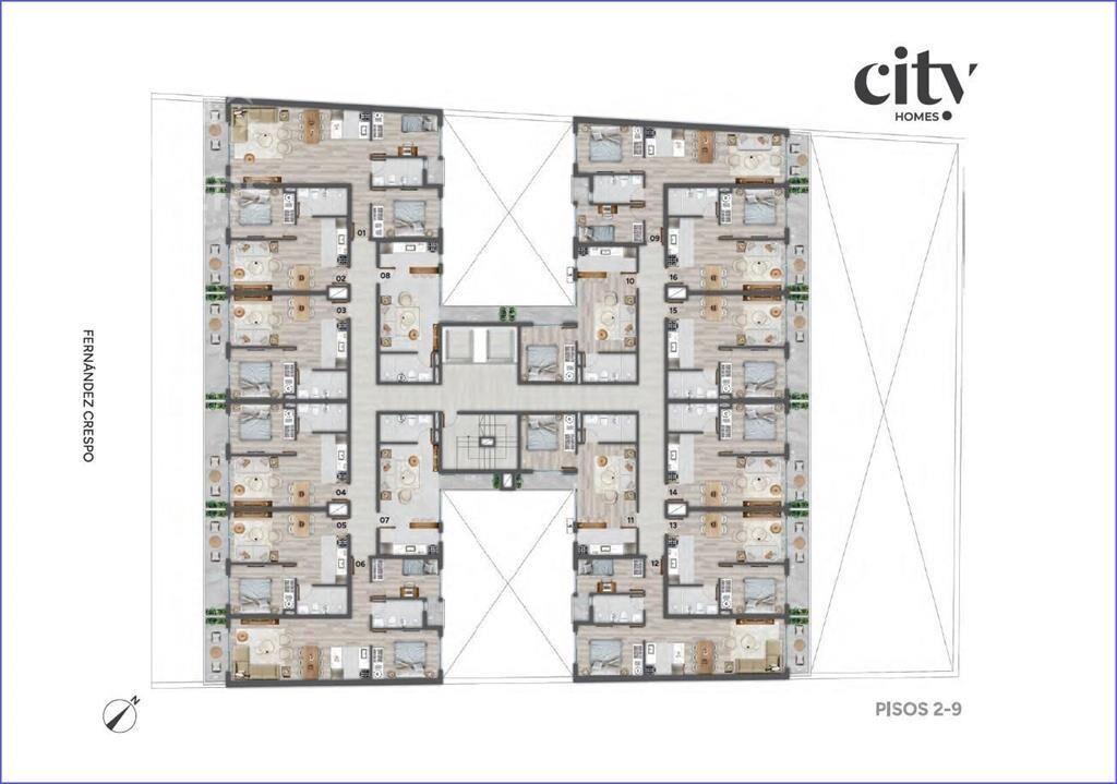 Apartamento de un dormitorio en venta en Cordón - 707