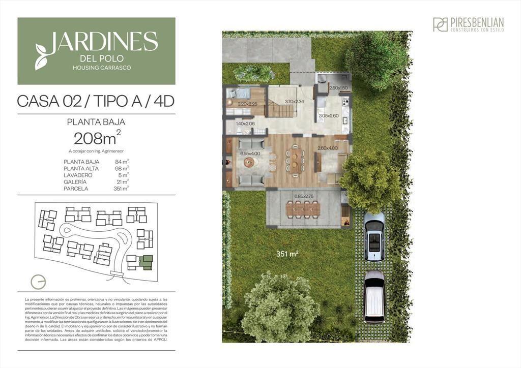 Venta Casa Duplex 4 Dormitorios en Carrasco Norte