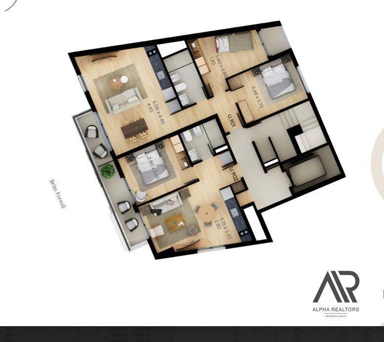 Apartamento en venta en La Blanqueada