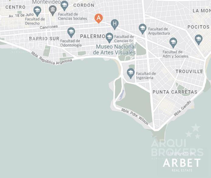 Venta apartamento un dormitorio en Palermo - 801