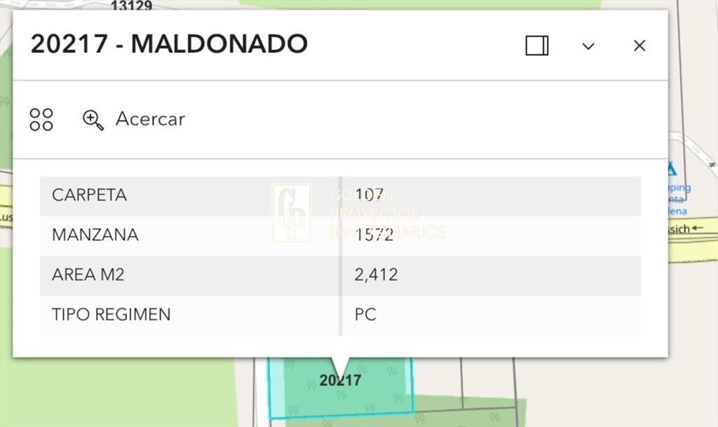 Terreno en venta Puta Ballena