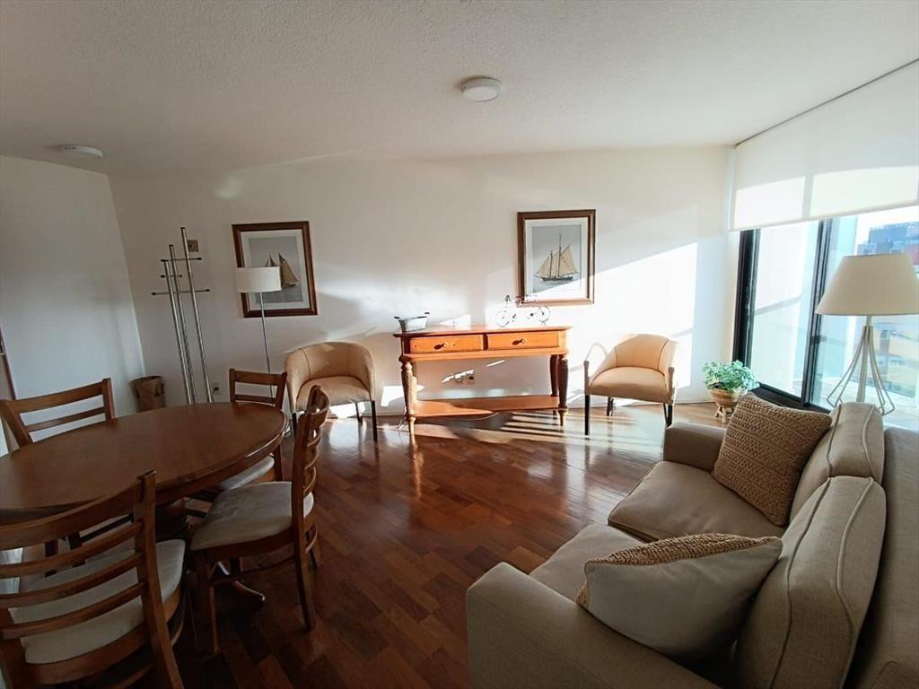 Torre Sabato, amoblado, piso alto, 1 Dorm, gym, sauna, pisc