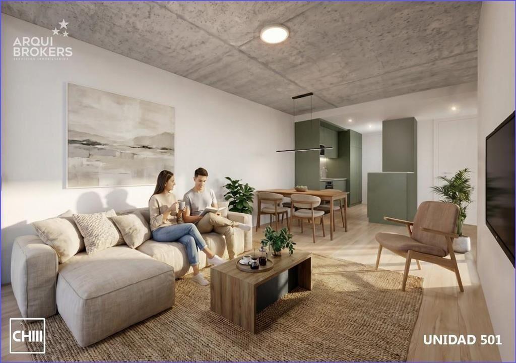 Apartamento de dos dormitorios en venta en Pocitos - 501
