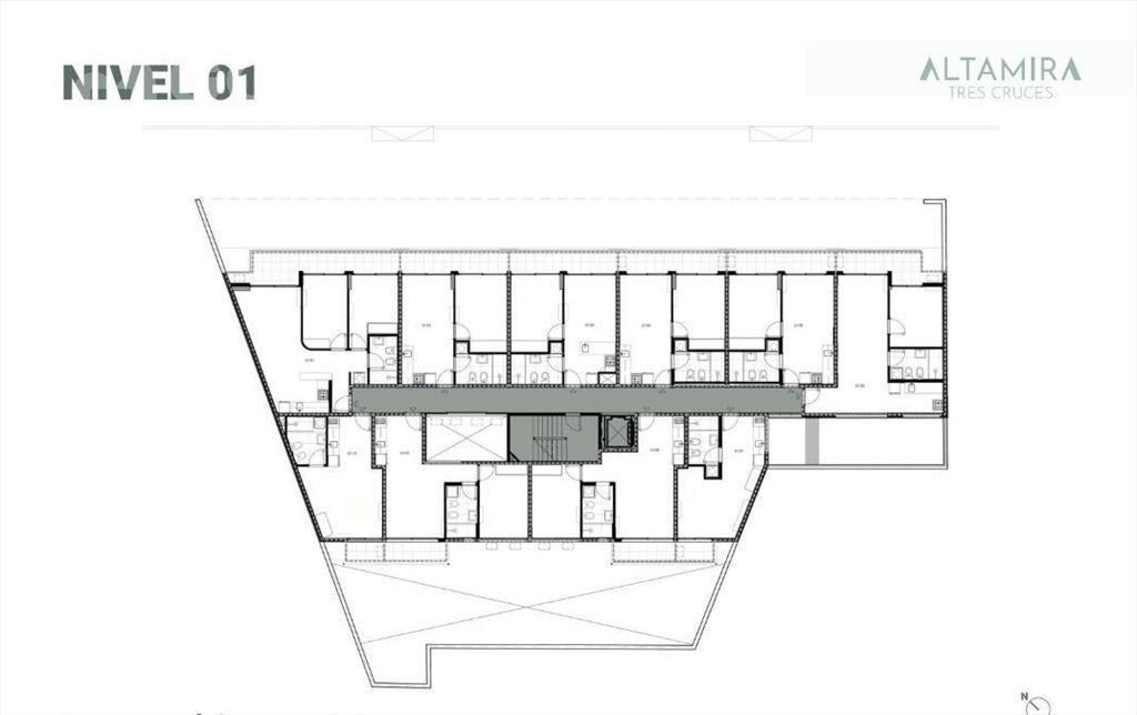 Venta de apartamento de 2 dormitorios en Tres Cruces