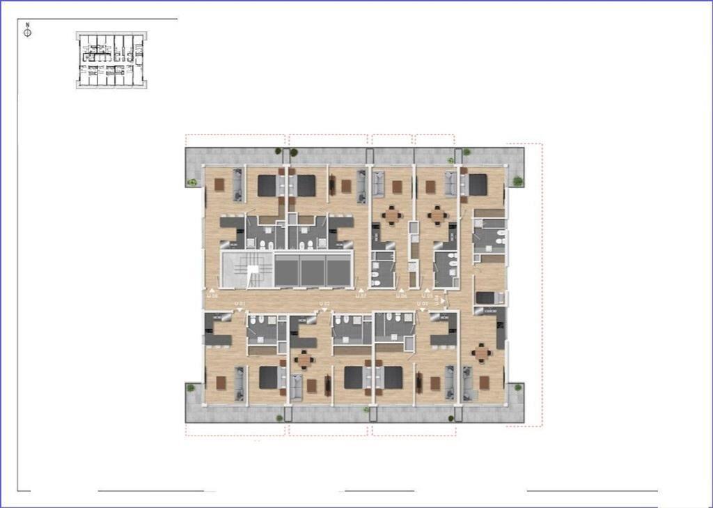 Apartamento de dos dormitorios en venta en Buceo - 1004