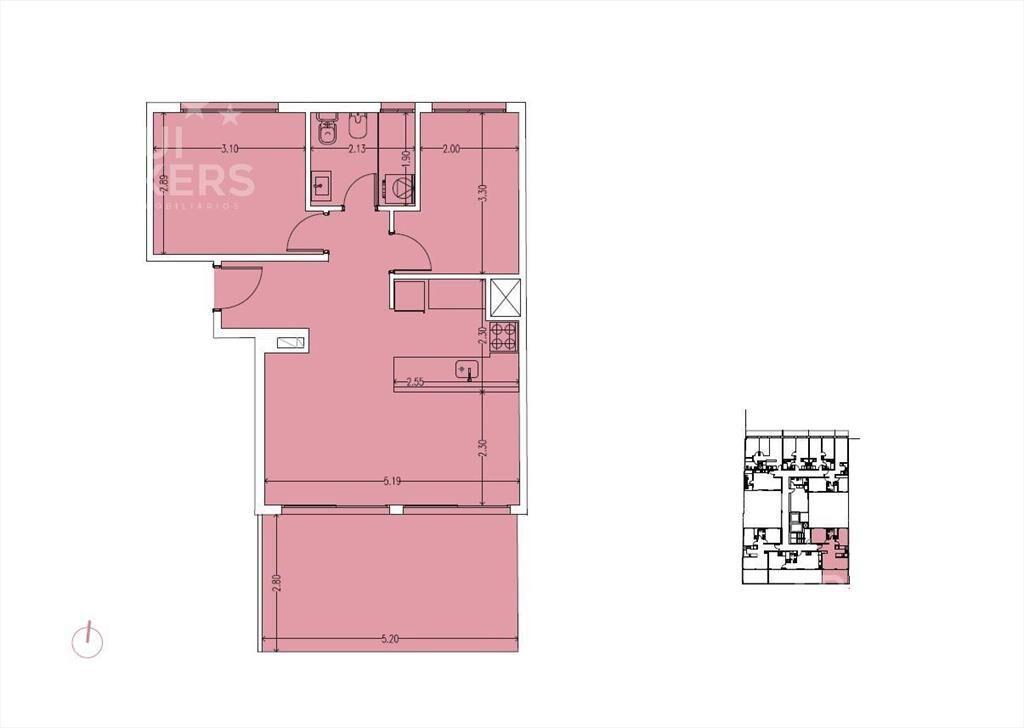 Apartamento penthouse de dos dormitorios en venta en Cordó