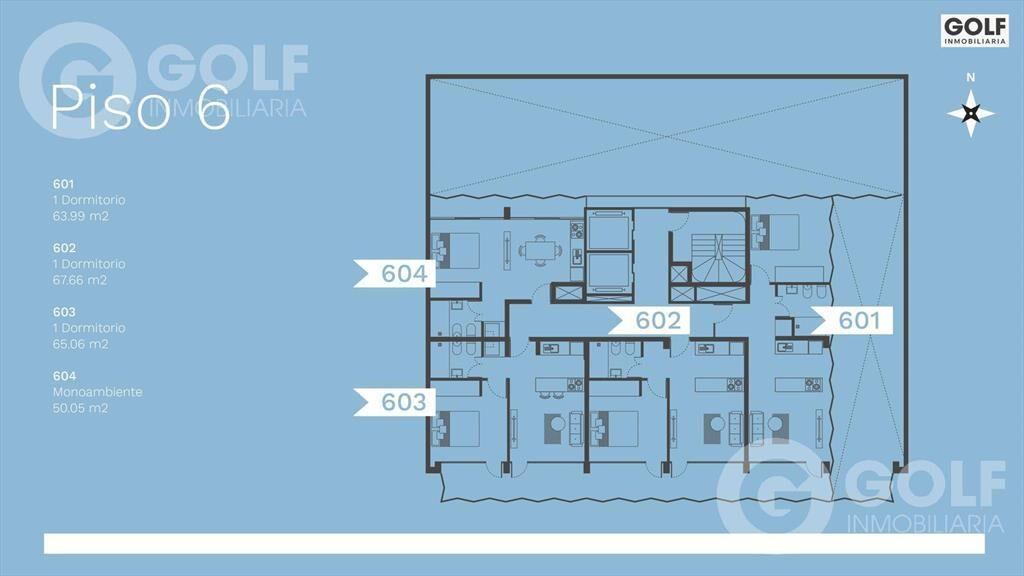 Apartamento en venta 1 dormitorio en Barrio Sur