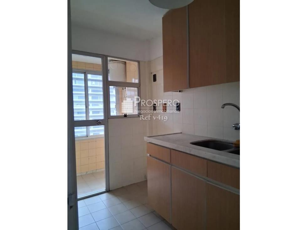 V419 Alquiler Apto 1dorm/Pocitos/ balcón ascensor portería