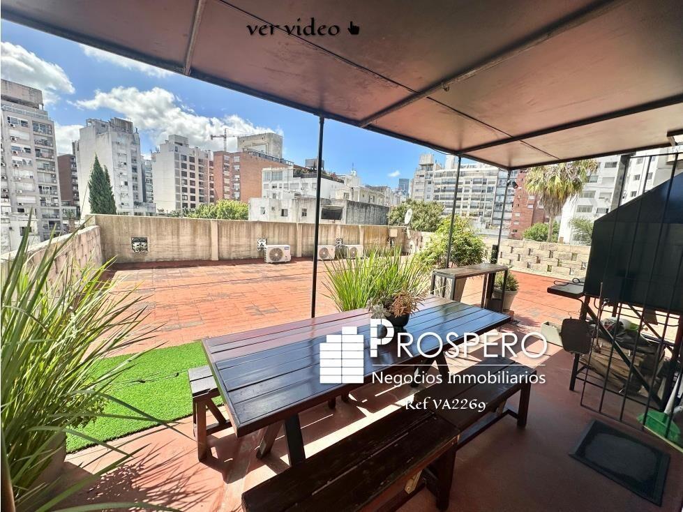 VA2269/n1 Venta apto 3 dorm pocitos penhouse terrazas parril