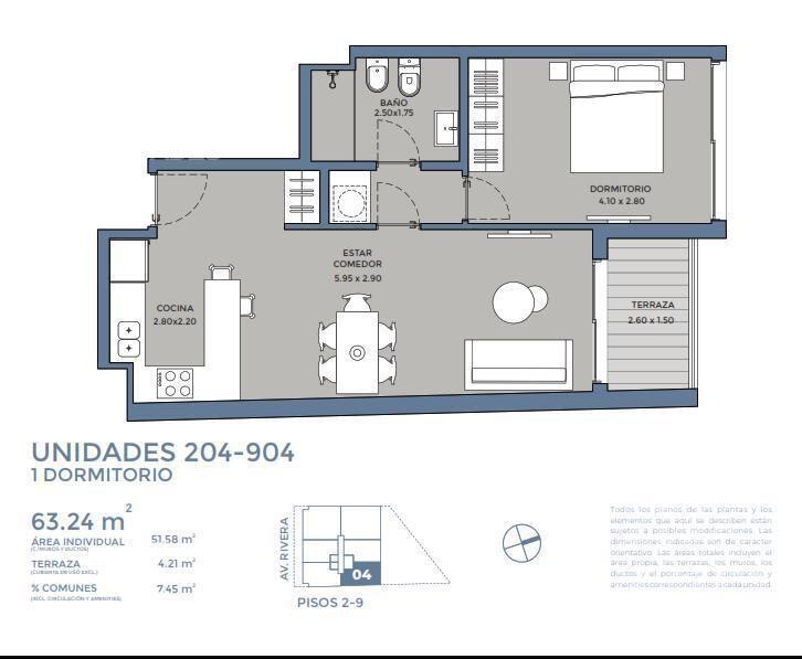 Venta Apartamento - Pocitos DELREY PROPIEDADES
