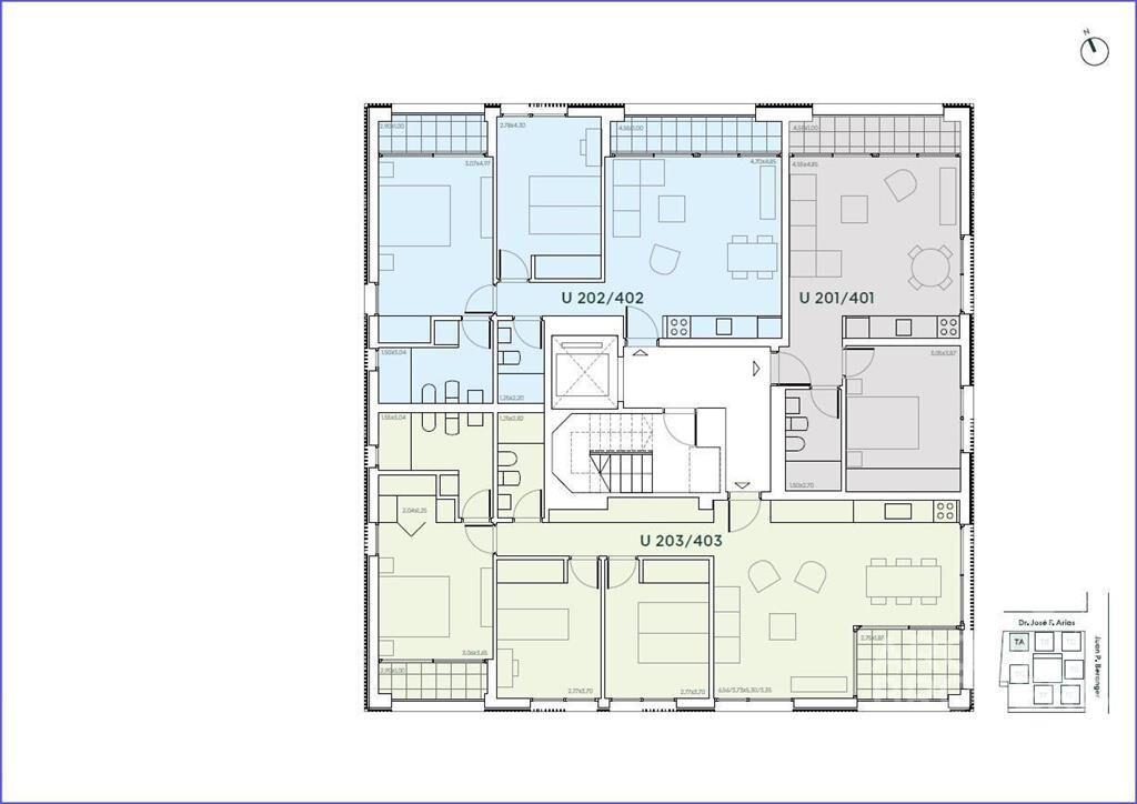 Apartamento de tres dormitorios en venta en Carrasco Norte