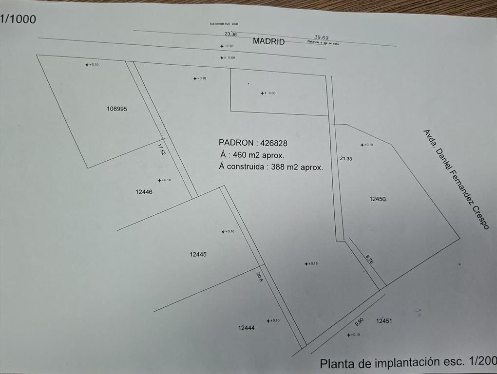 Venta de Terreno en Aguada