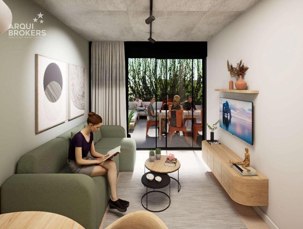 Apartamento de un dormitorio en venta en Cordón Sur - 102