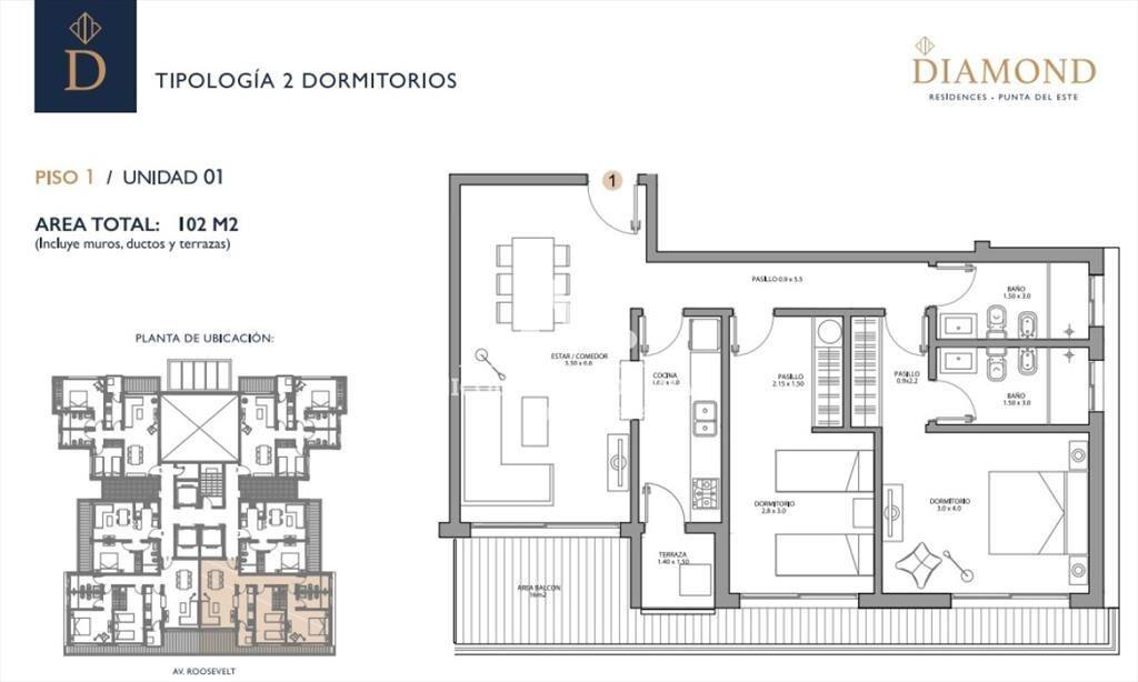 Invierta en Punta con agradables vista. Proyecto