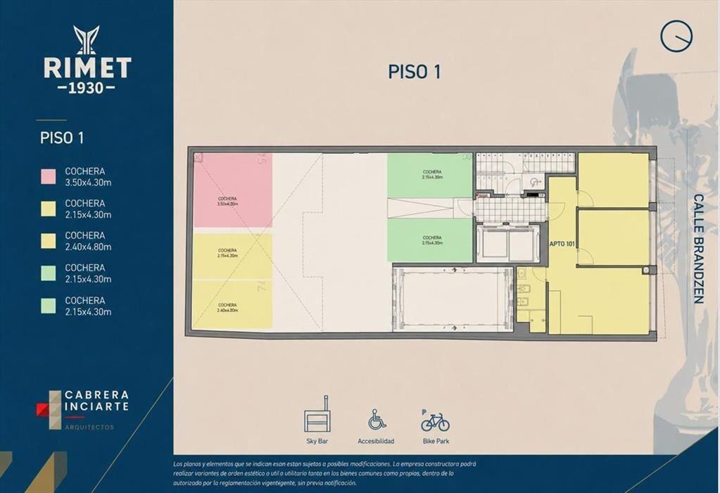 Apartamento de 2 dormitorios en el CORDÖN