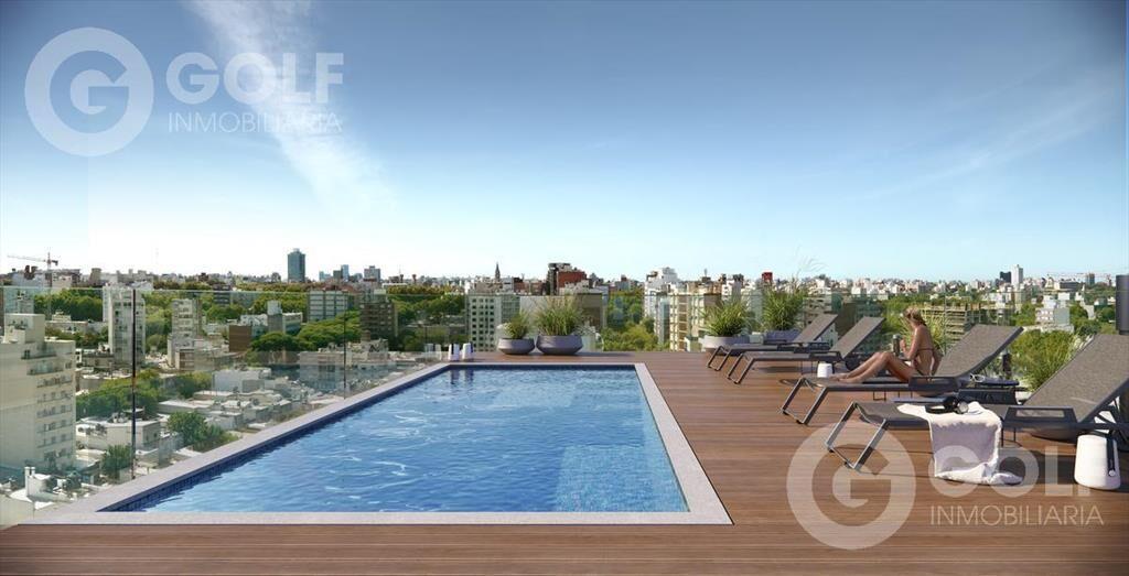 Venta de monoambiente con terraza en Cordón