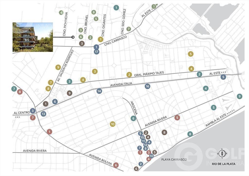 Venta apartamento en Barrio Parques - Carrasco Norte CASA P