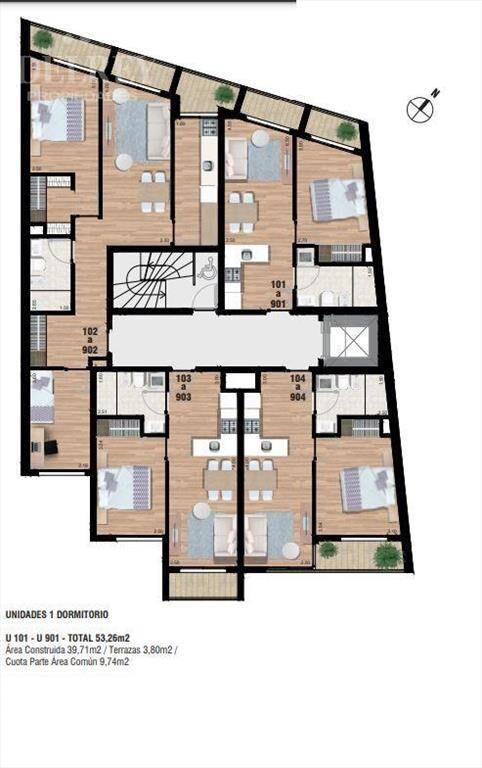 Alquiler Apartamento - Tres Cruces DELREY PROPIEDADES