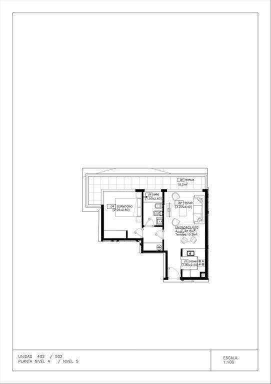 VENTA APARTAMENTO MALVIN 1 DORMITORIO ENTREGA SETIEMBRE 2026
