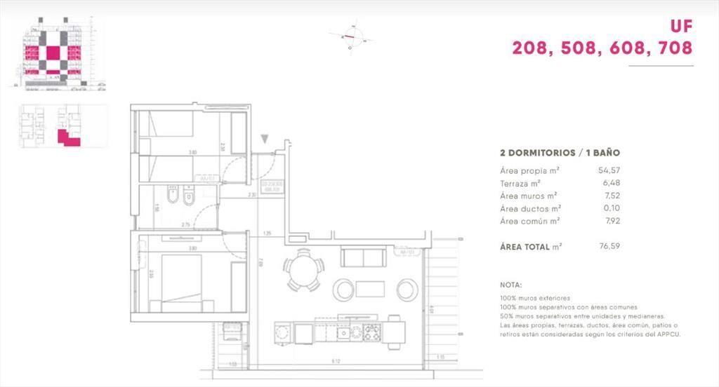 Apartamento dos dormitorios a estrenar Centro