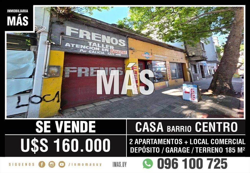 Casa Venta Padrón Único Centro Montevideo iMas.uy LC *...
